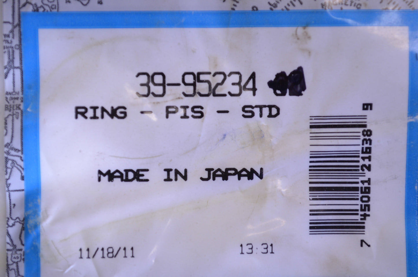 New OEM Mercury Piston Ring NOS