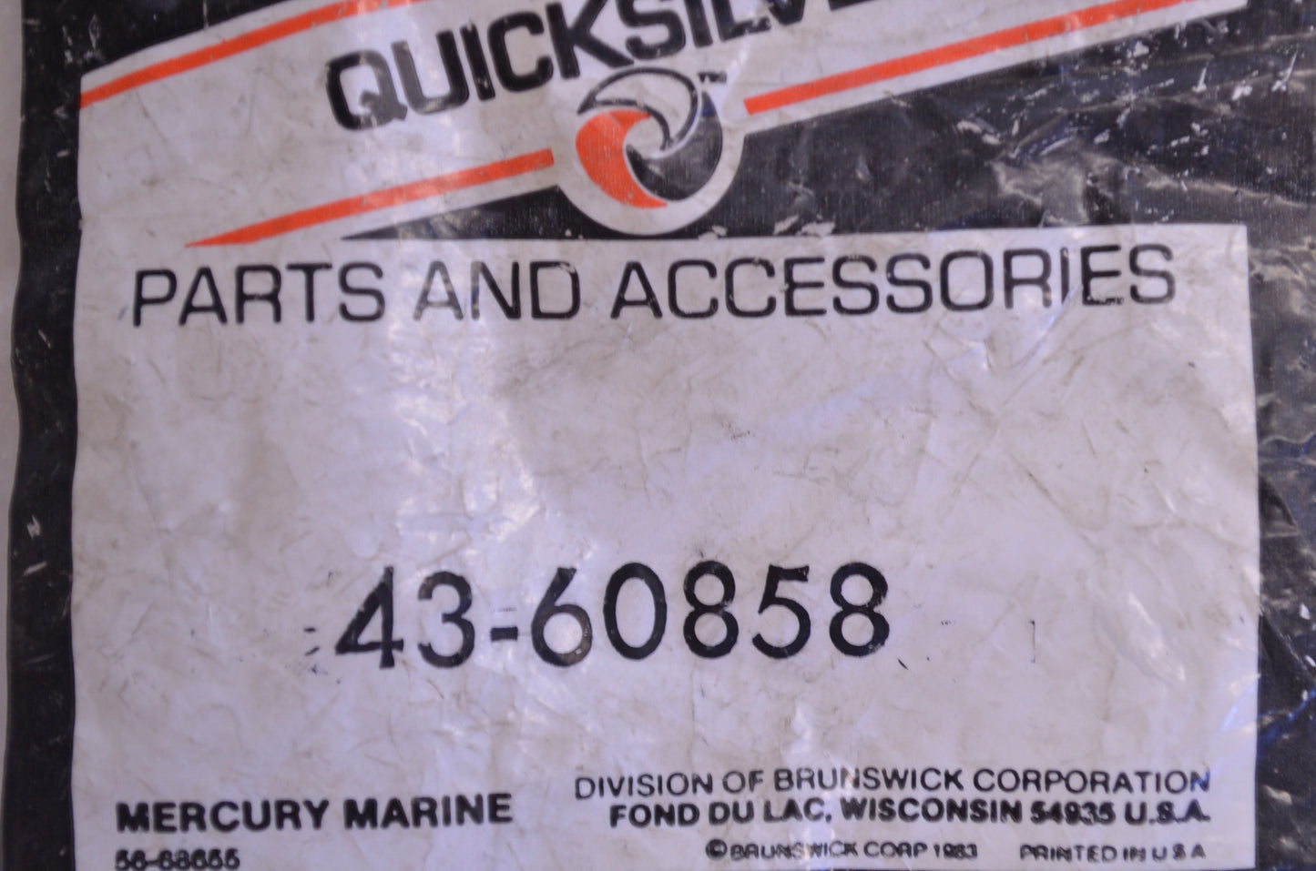New OEM Mercury Throttle Control Gear NOS