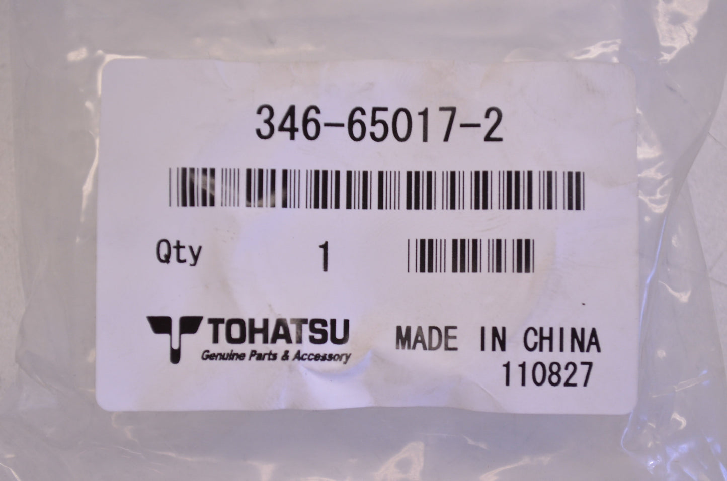 OEM Tohatsu 346-65017-2 Water Pump Housing NOS
