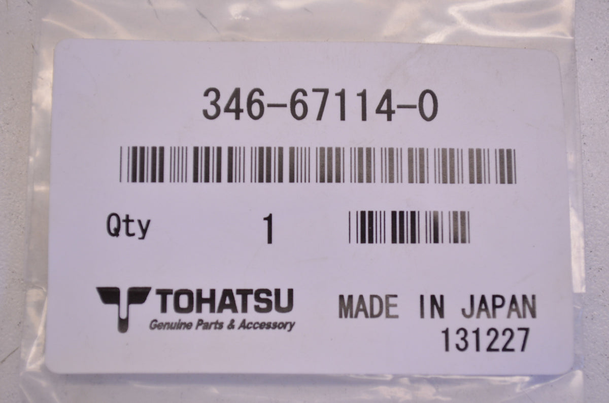 Tohatsu 346-67114-0 Spacer NOS