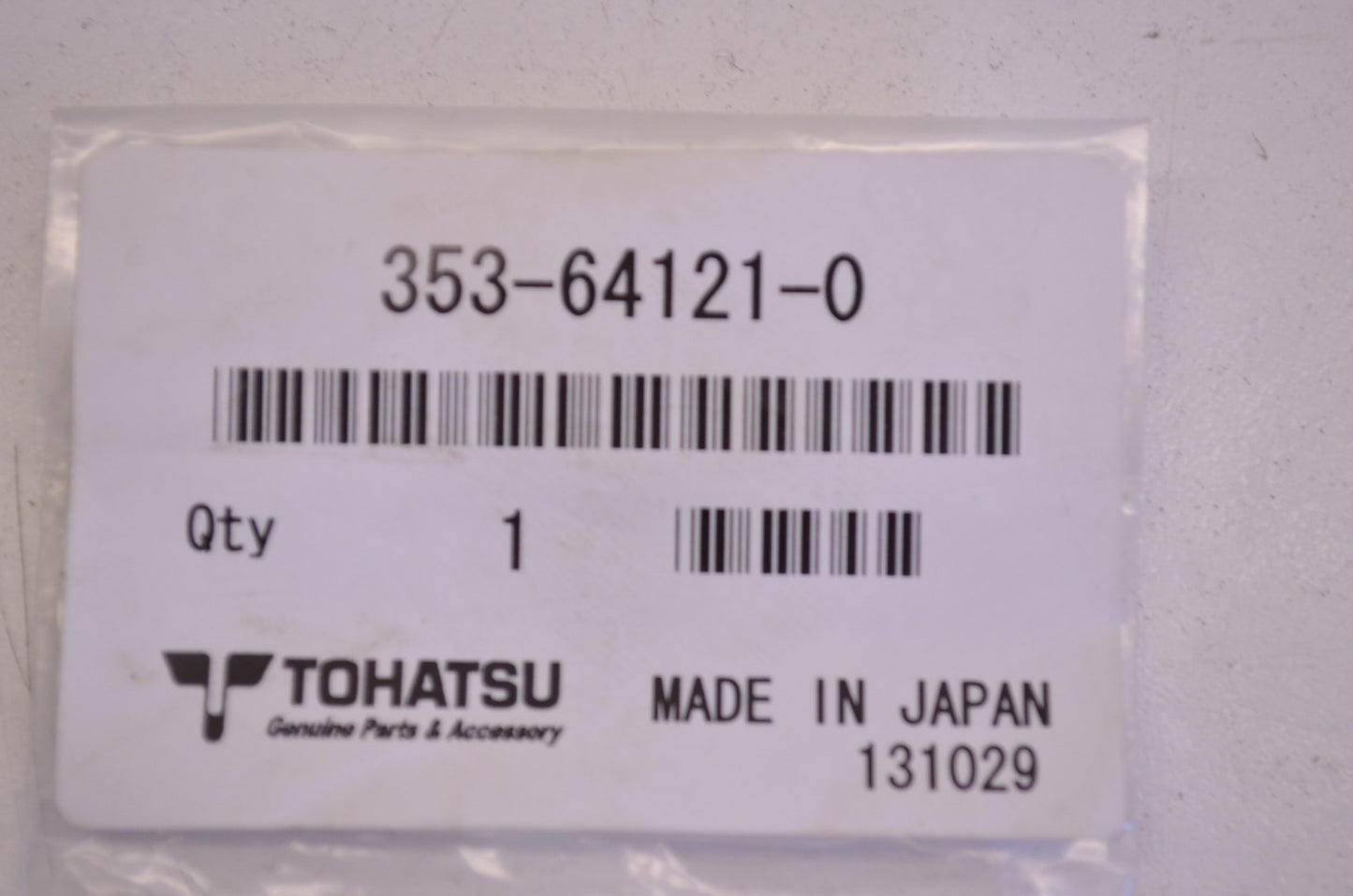 New OEM Tohatsu Propeller Nut NOS