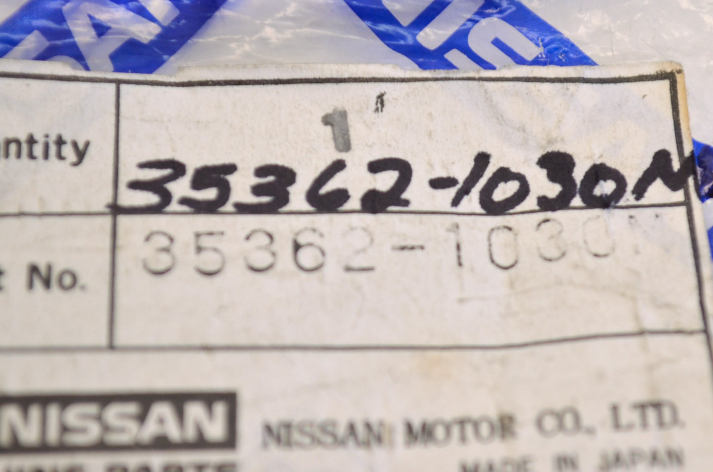 Tohatsu 35362-1030M Clamp Screw NOS