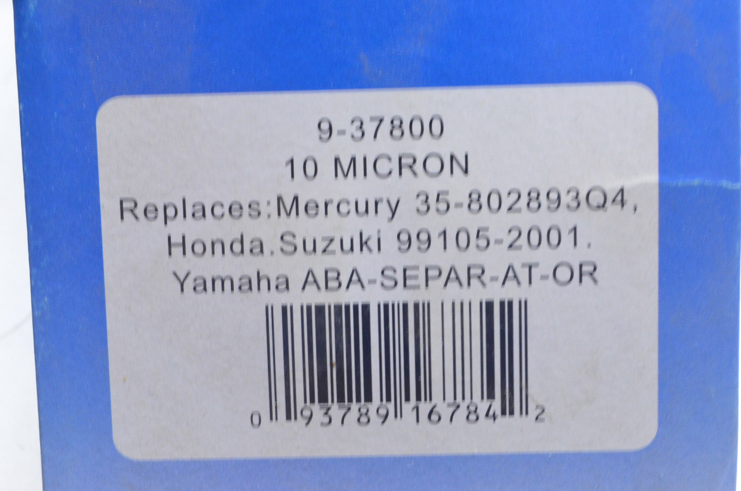New Mallory Water Separating Fuel Filter NOS