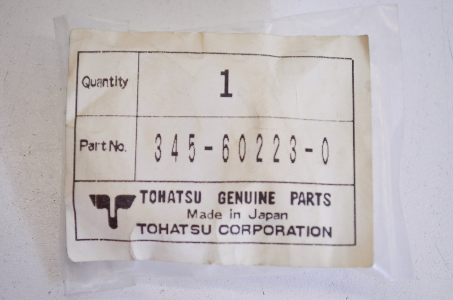 New OEM Tohatsu Oil Seal NOS