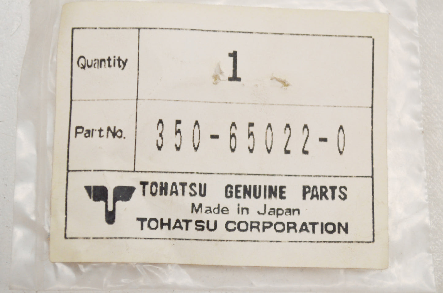 New OEM Tohatsu Impeller Pump Key NOS