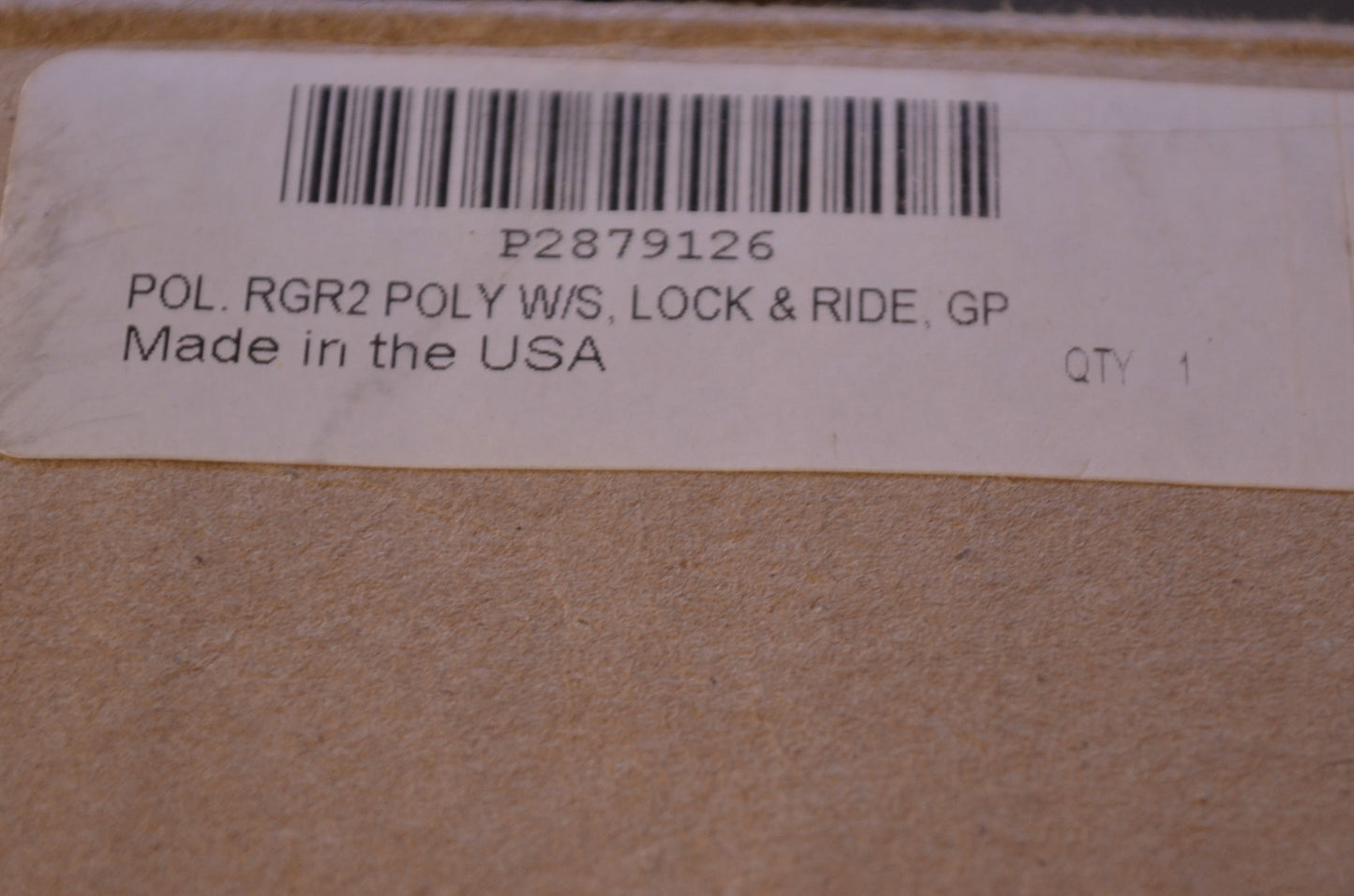New OEM Polaris  Lock & Ride Poly Windshield NOS