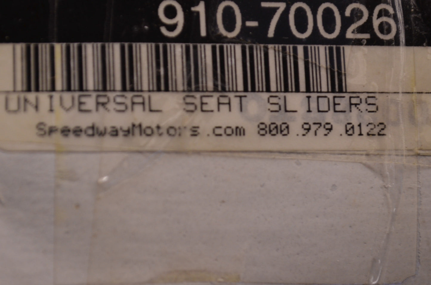 Universal Seat Slider Assembly NOS