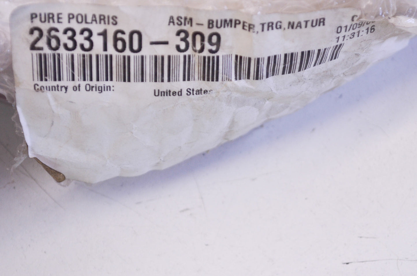 New OEM Polaris Bumper Assembly NOS