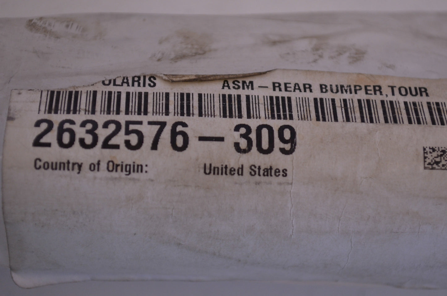 OEM Polaris 2632576-309 Rear Bumper Assembly NOS