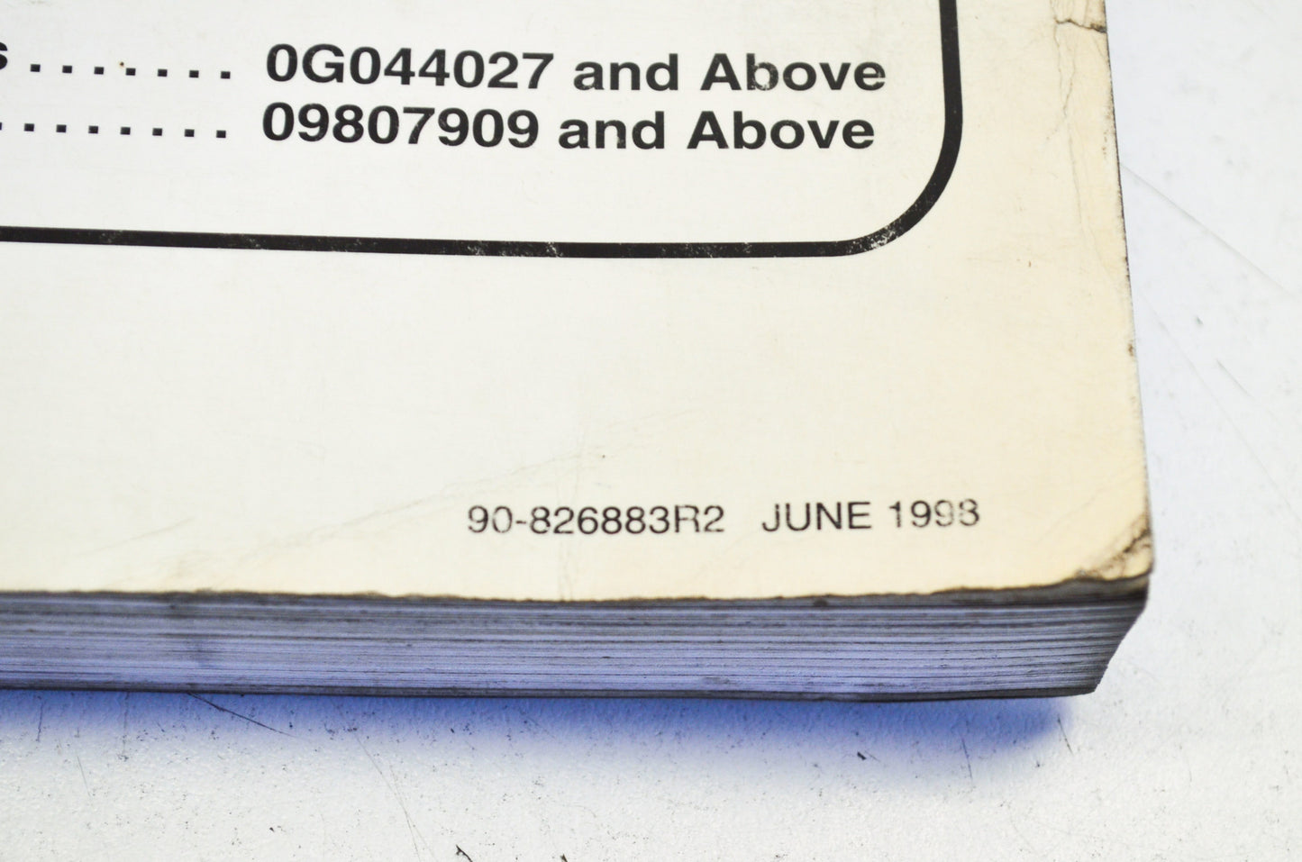 OEM Mercury 20 Jet/20/25 HP Service Manual