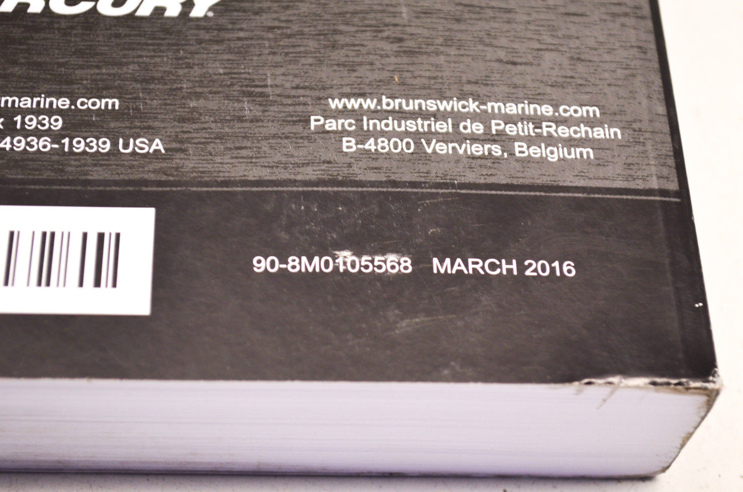 OEM Mercury 90-8M0105568 Service Manual 25/30 EFI & 25 EFI Jet NOS