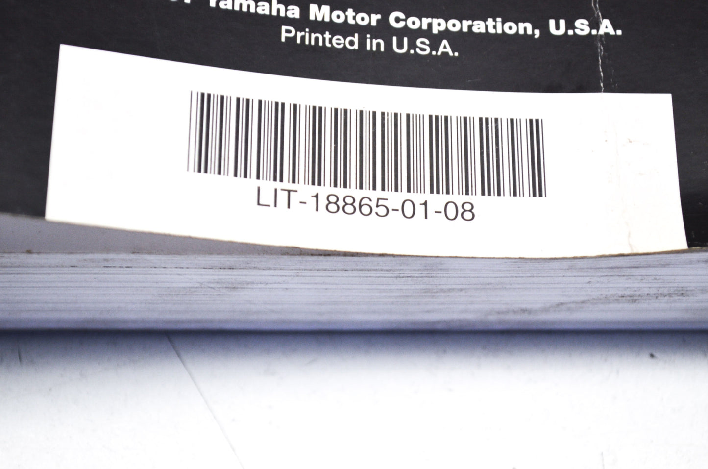 OEM Yamaha LIT-18865-01-08 Technical Update 2008 Marine