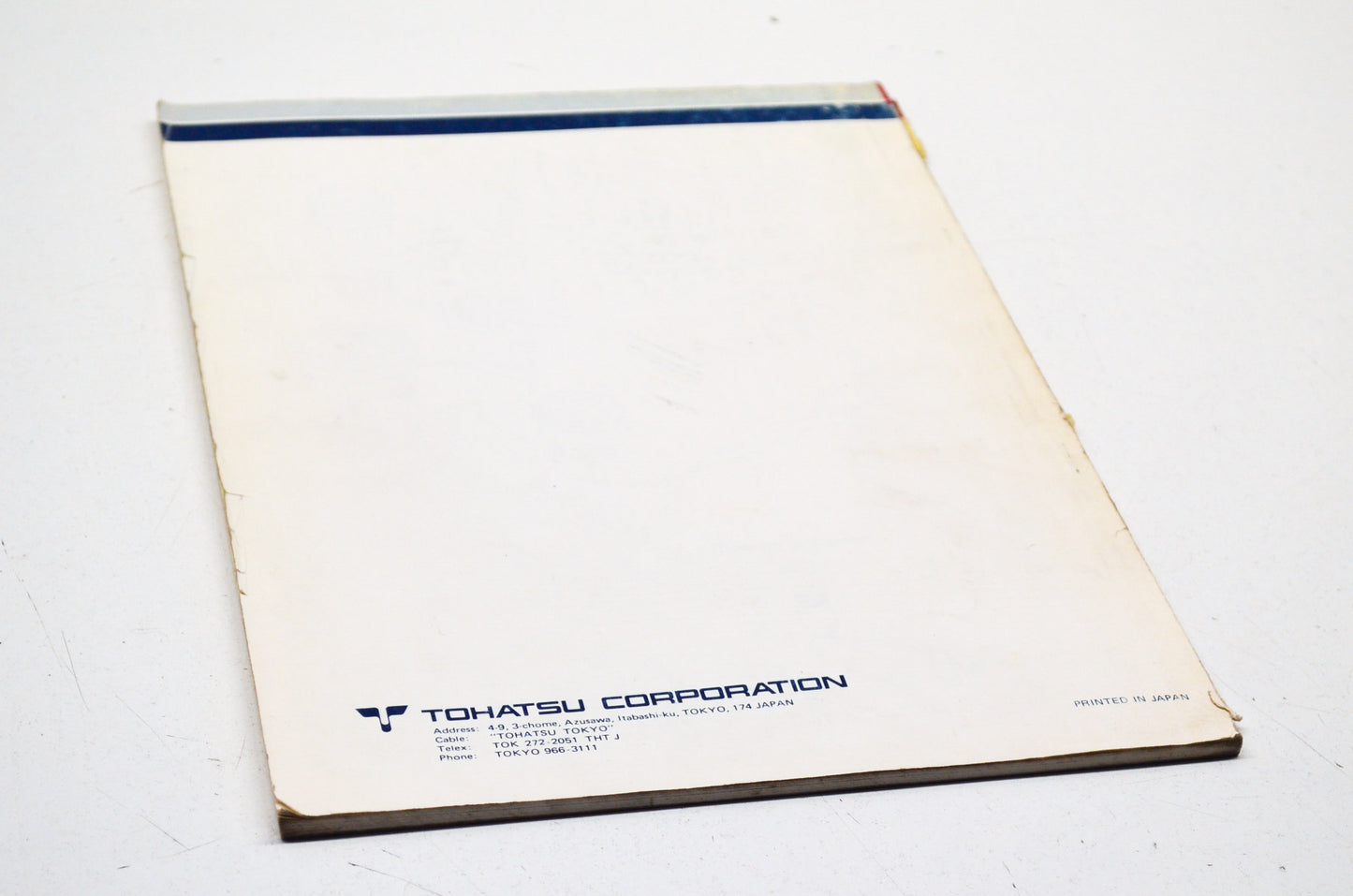 Tohatsu M55A Shop Manual