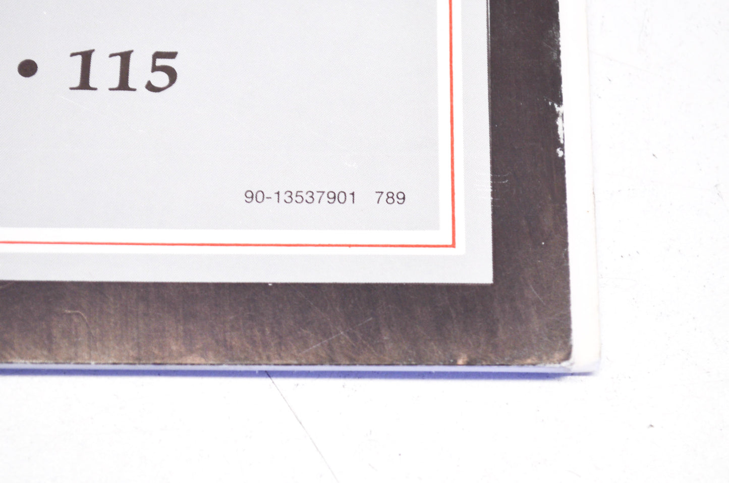 OEM Mercury 90-13537901 100/115 HP Operation Manual NOS