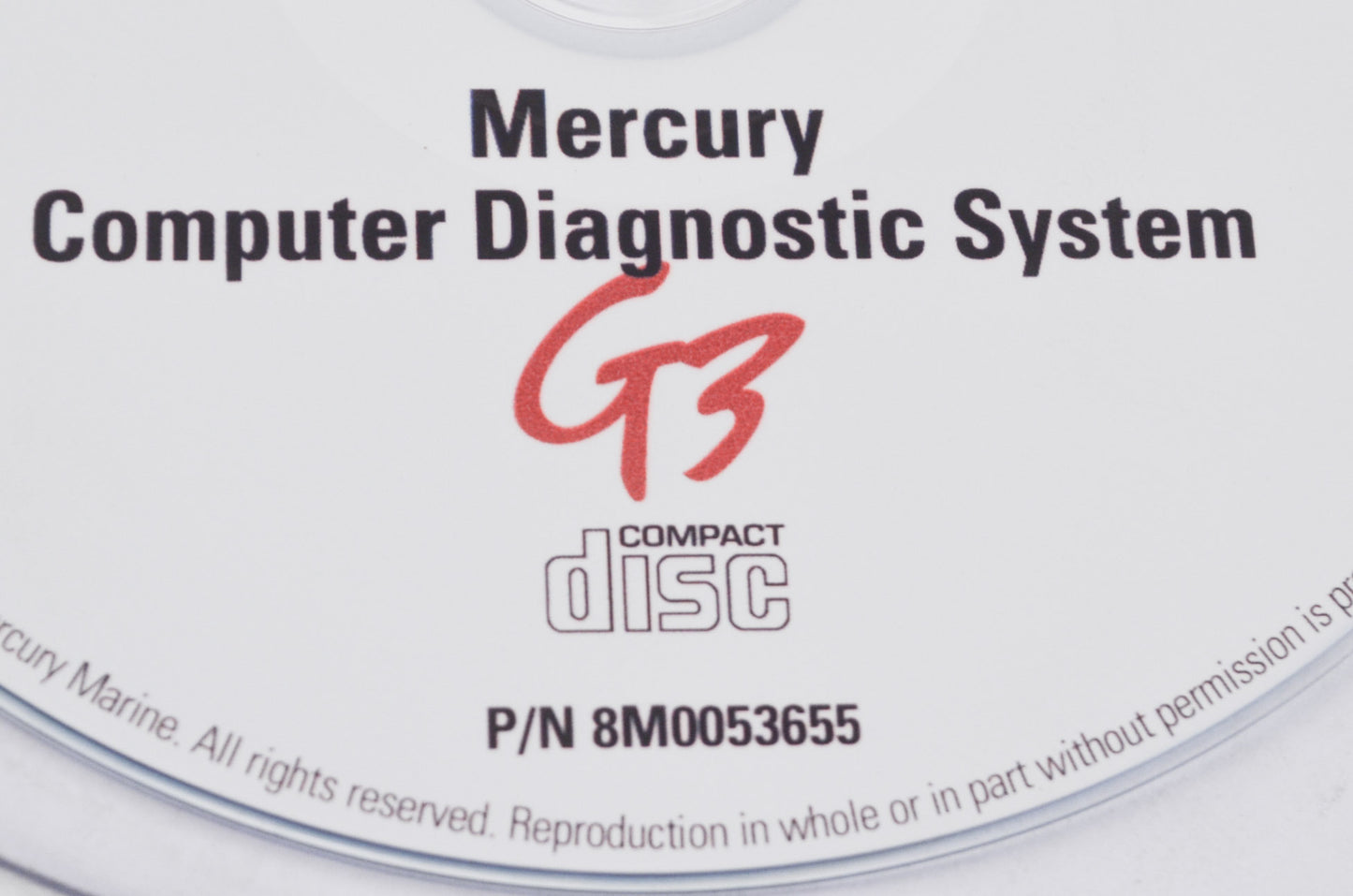 OEM Mercury Computer Diagnostic System CD