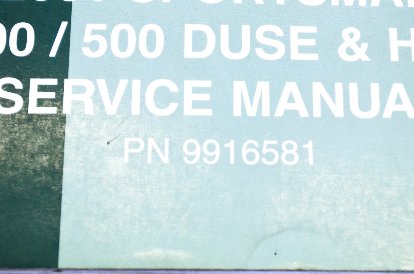 OEM Polaris 2001 Sportsman 400/500 Service Manual