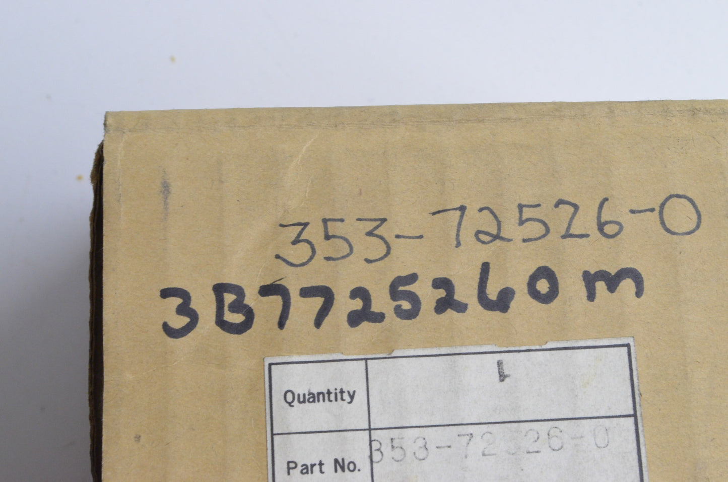 Nissan 353-72526-0, 3B7725260M Water Temperature Meter NOS