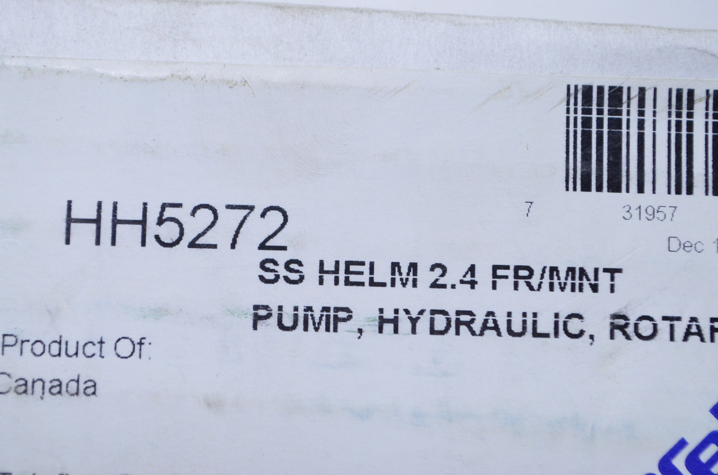 New OEM TeleFlex Hydraulic Rotary Pump NOS
