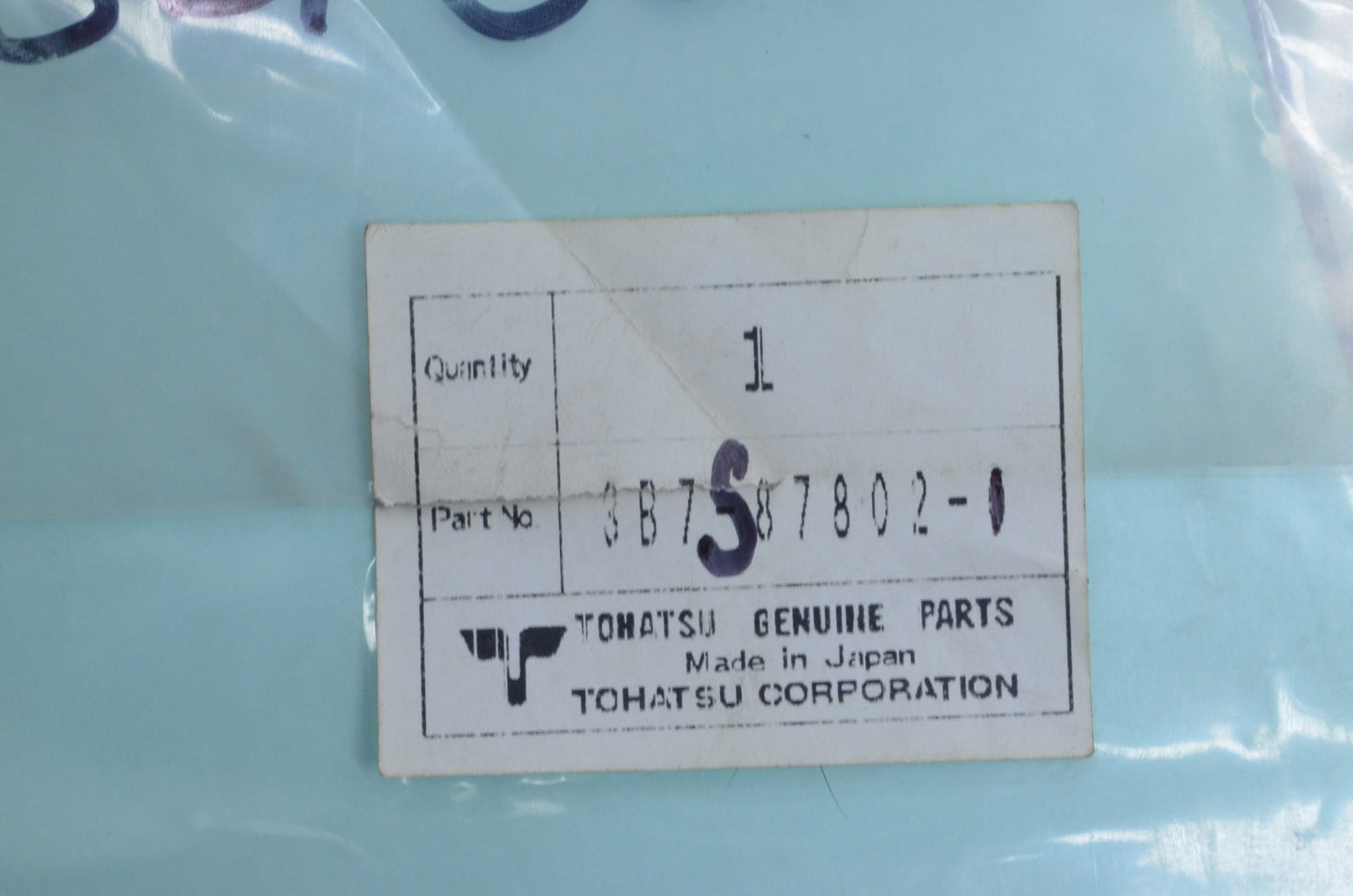 New OEM Tohatsu 90 HP Decal Kit NOS
