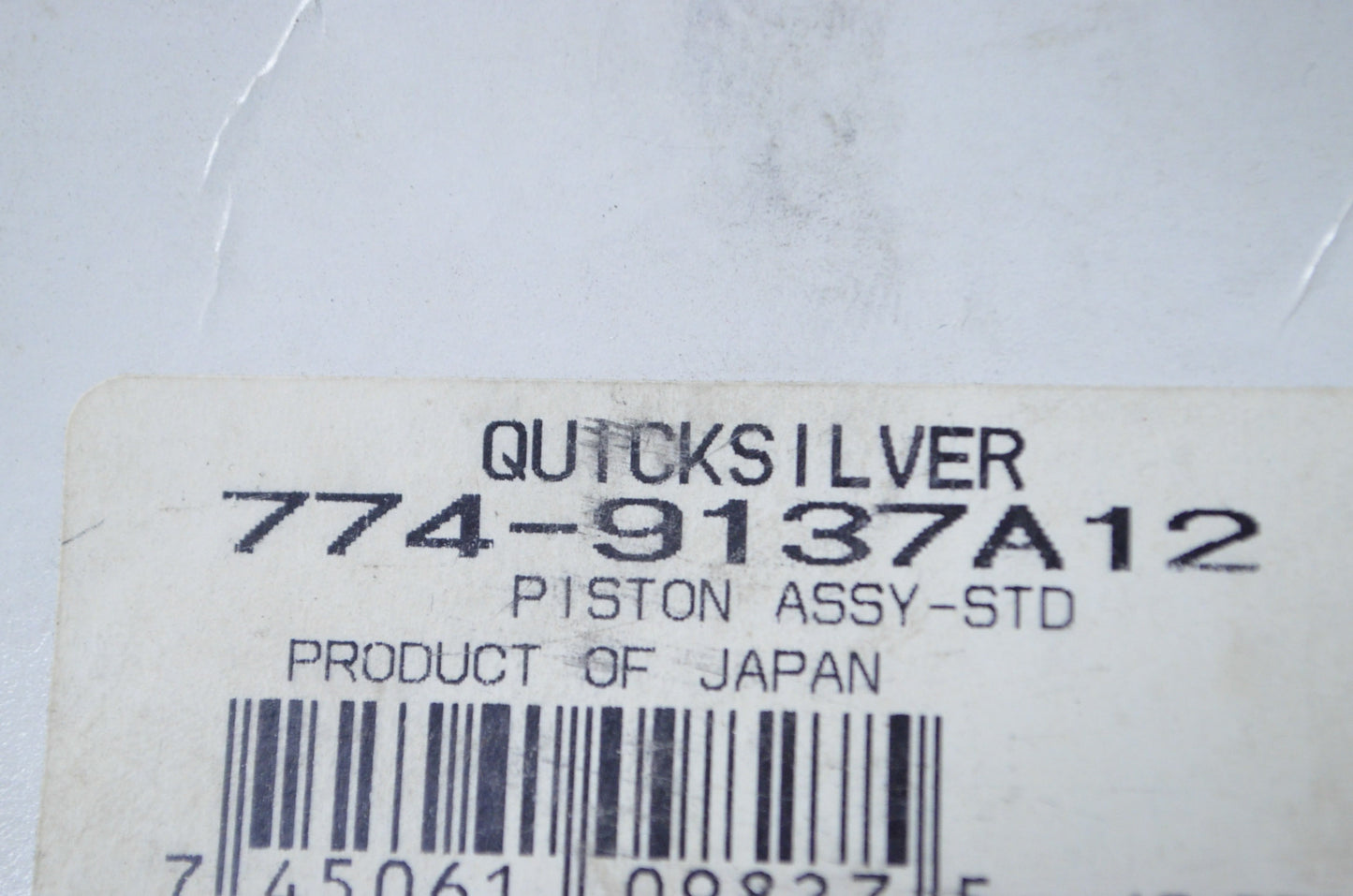 New OEM Mercury Piston Kit NOS