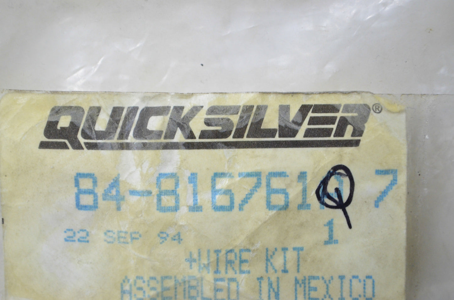 New OEM Mercury Spark Plug Wire Kit NOS