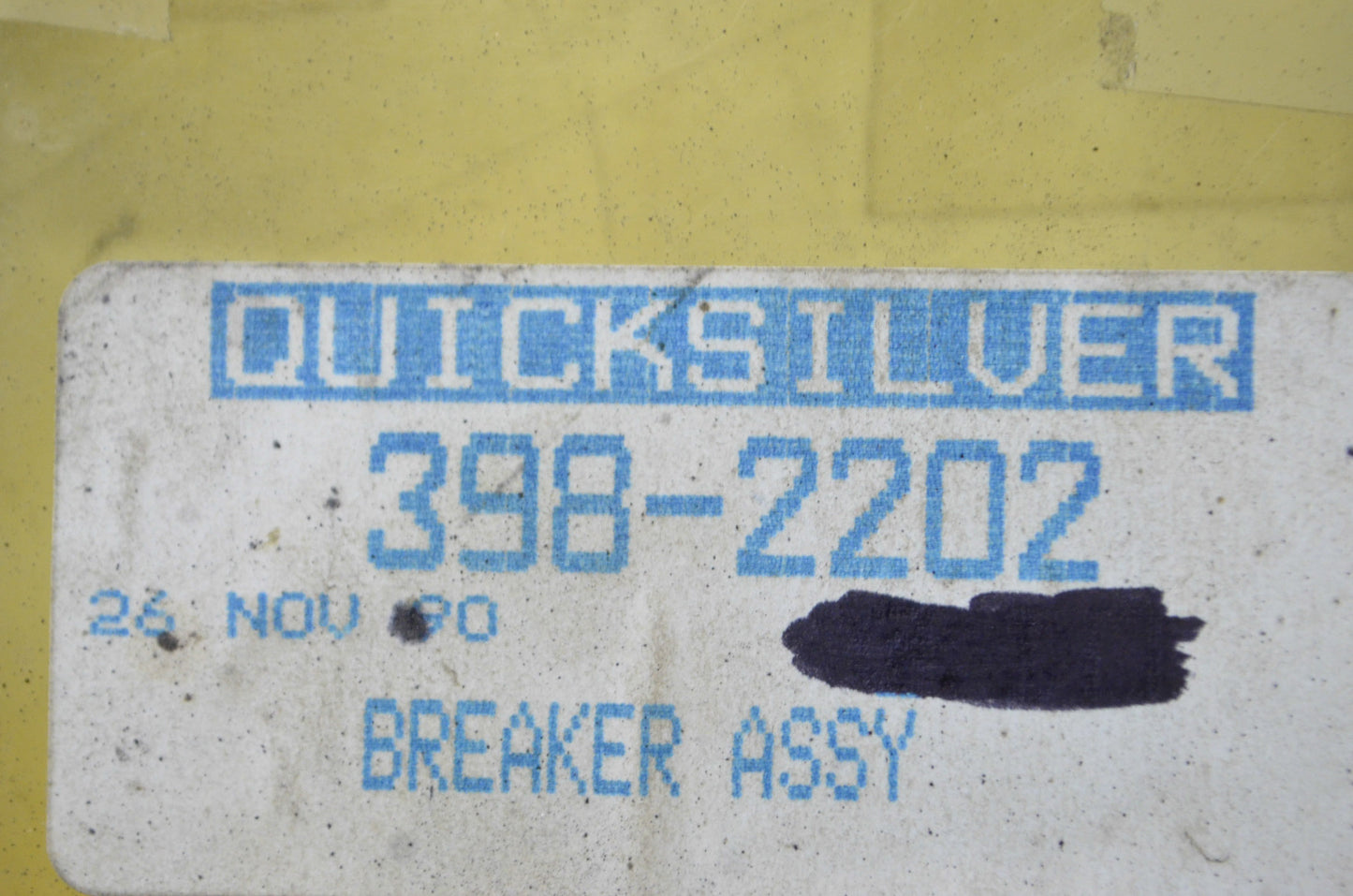 New OEM Mercury Breaker Assembly NOS