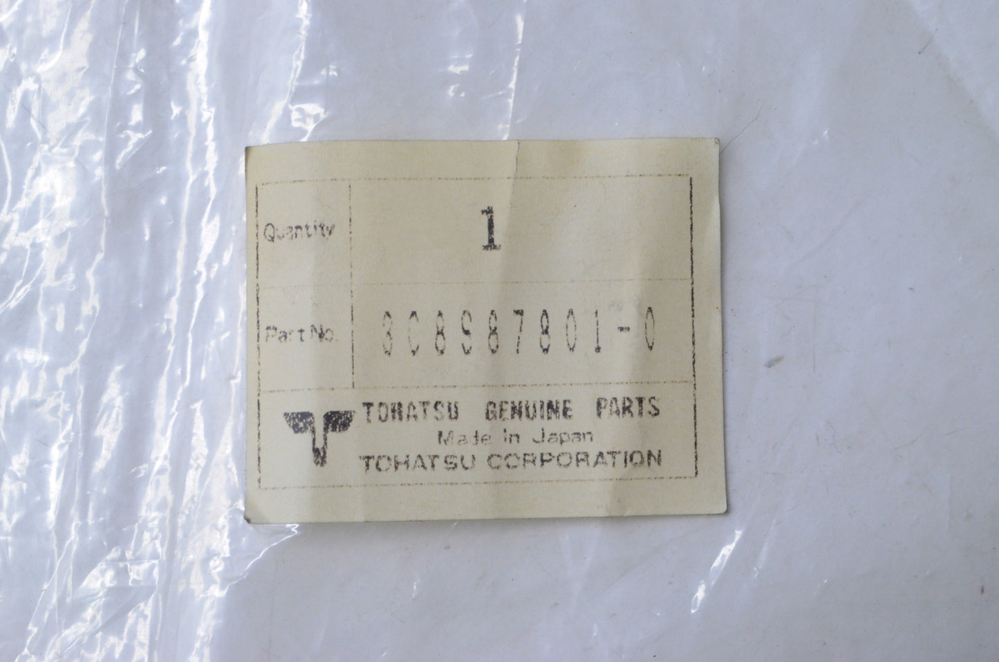 New OEM Tohatsu 40 HP Decal Kit NOS