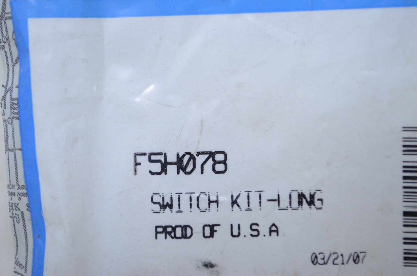 New OEM Mercury Long Switch Kit NOS