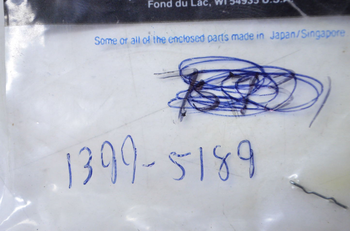 OEM Mercury 1399-5189 Carburetor Repair Kit NOS