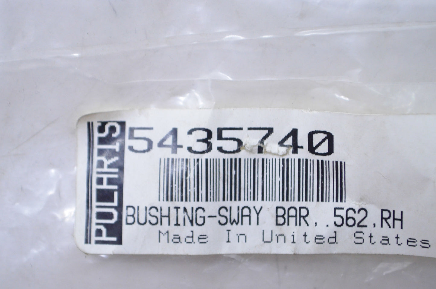 OEM Polaris 5435740 Right Hand Sway Bar Bushing .562 NOS