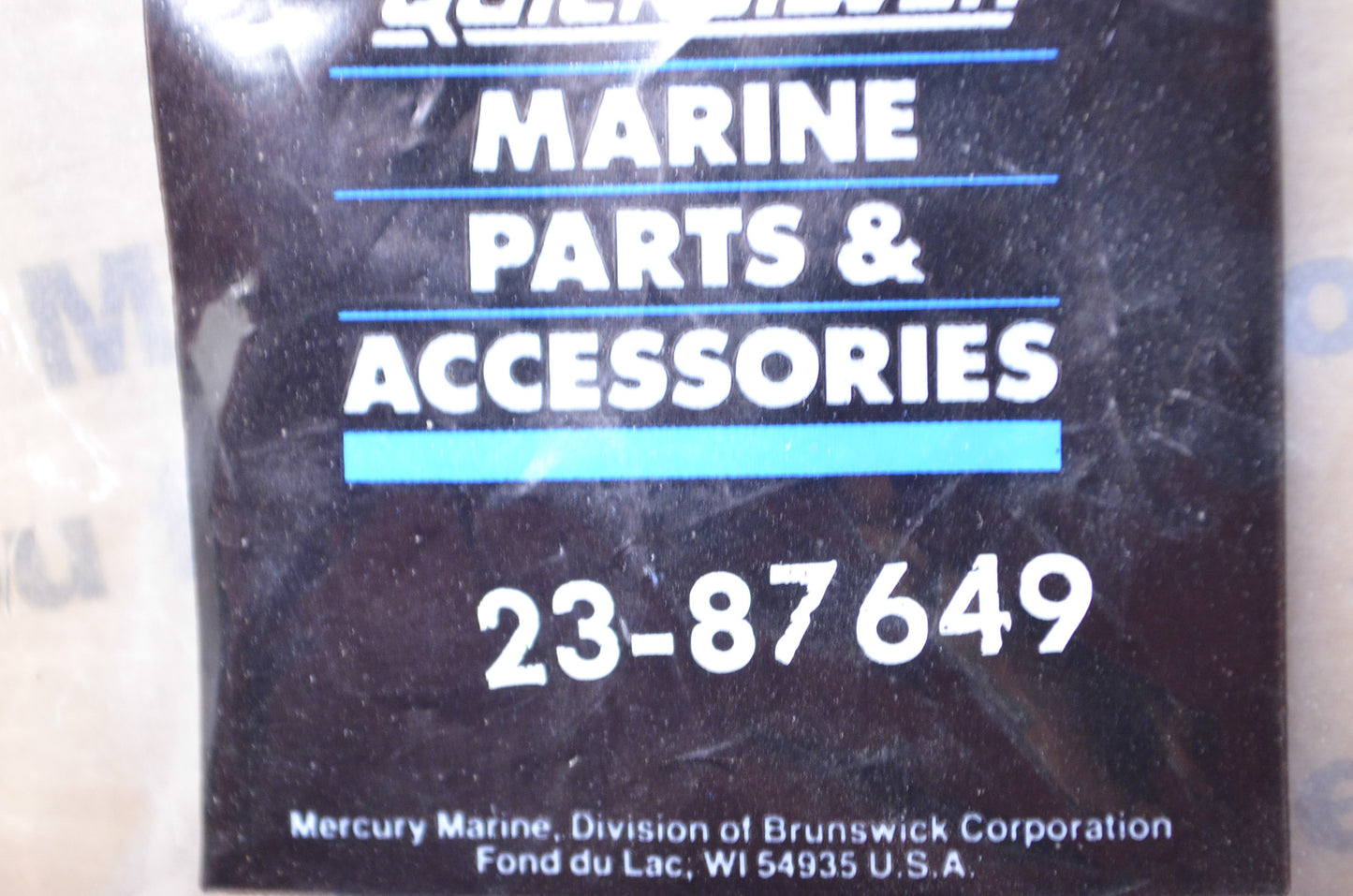 OEM Mercury 23-87649 Spring Guide Bushing NOS