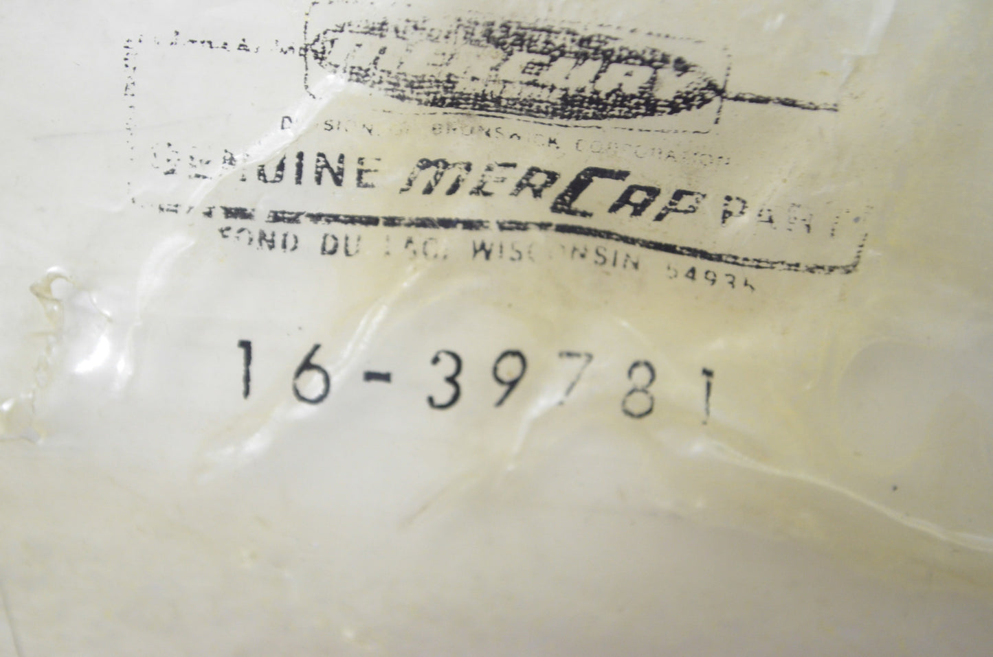 OEM Mercury 16-39781 Stud NOS