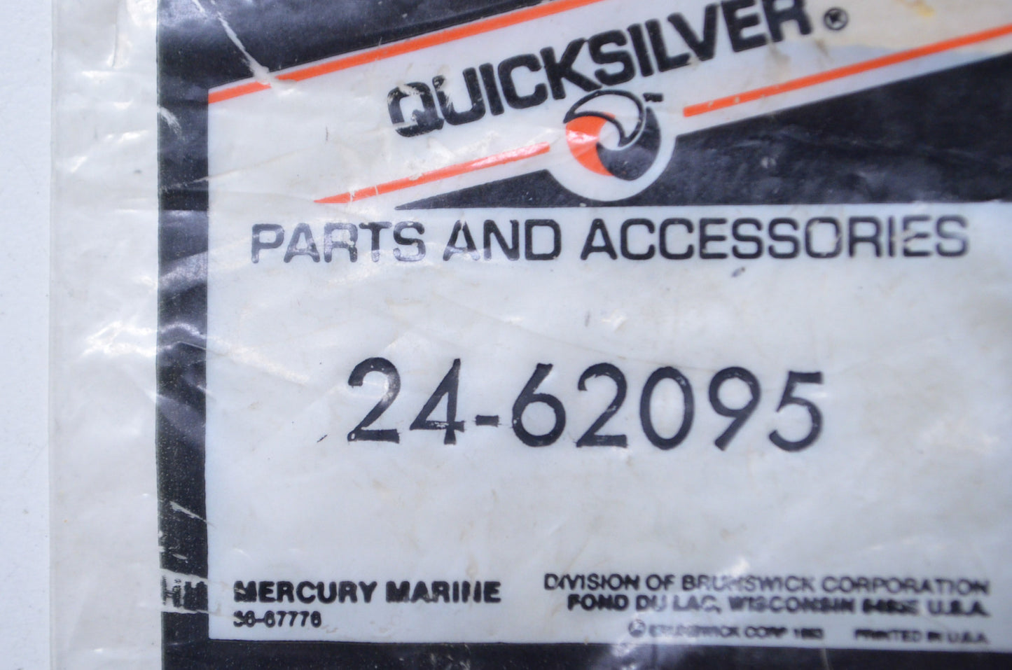 OEM Mercury 24-62095 Spring NOS