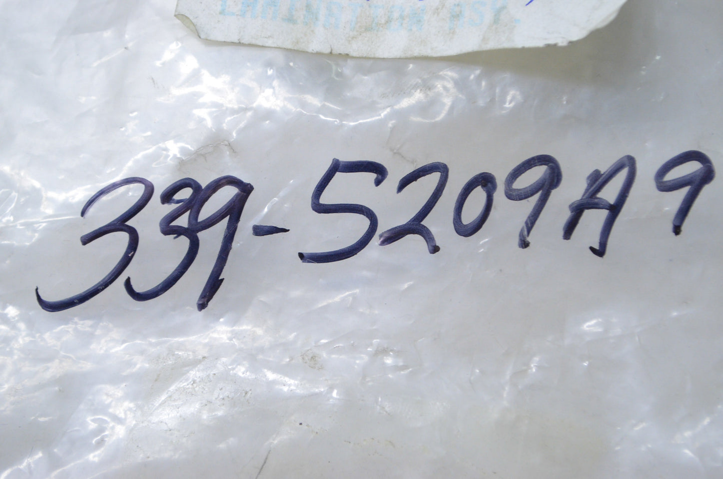 OEM Mercury 339-5209A9 Lamination Assembly NOS