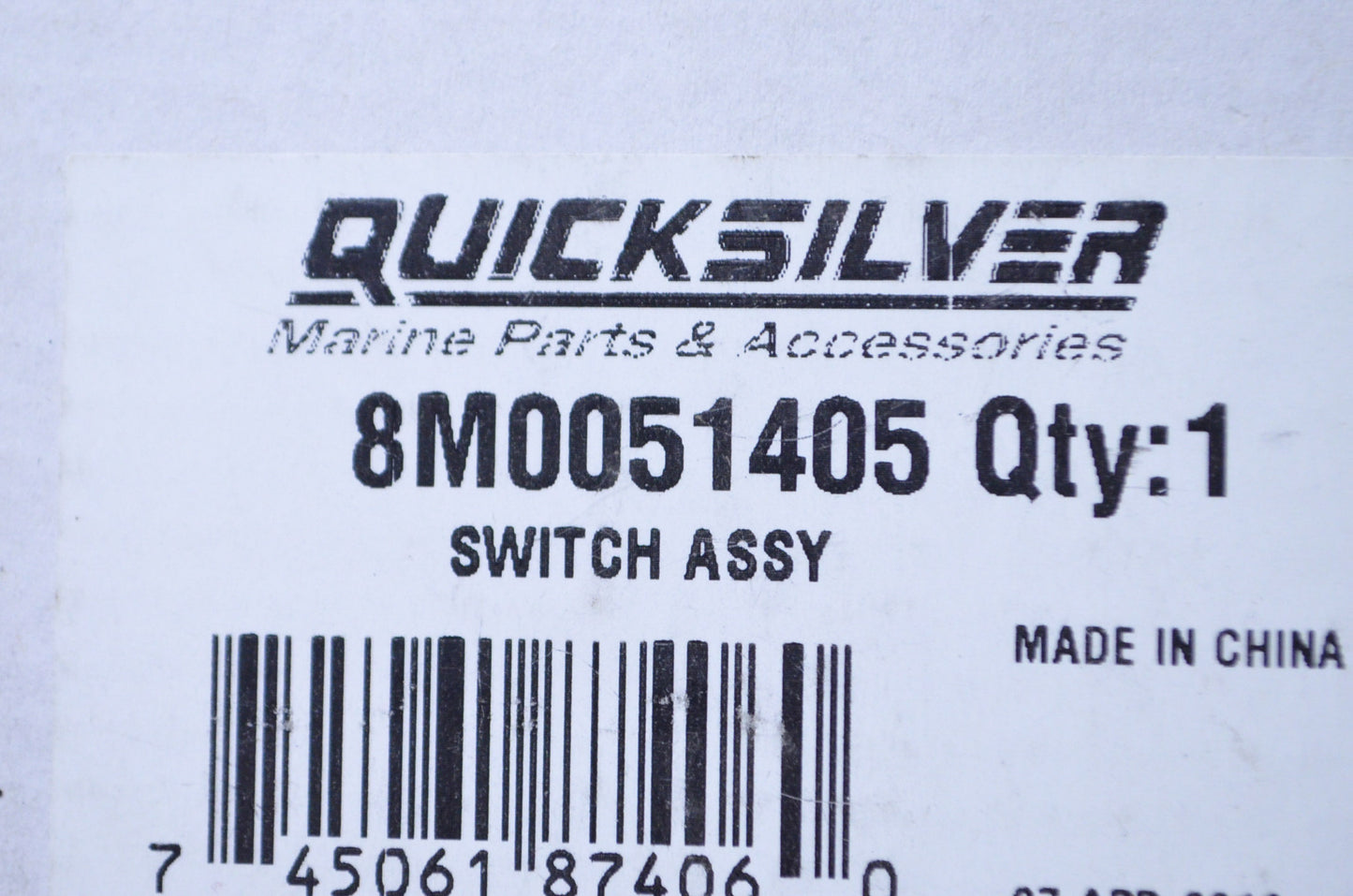 New OEM Mercury Switch Assembly NOS
