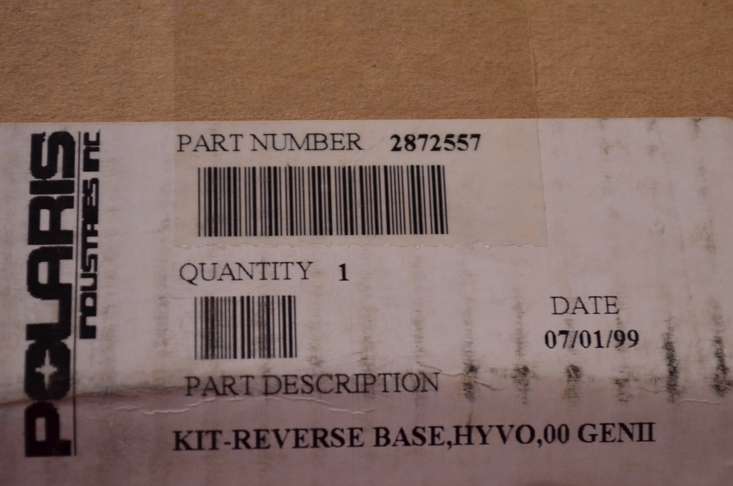 Reverse Kit NOS