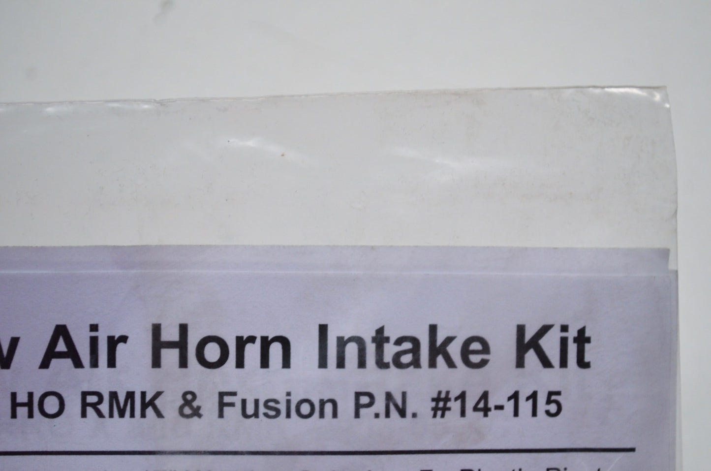 New SLP Polaris High Flow Air Horn Intake Kit NOS