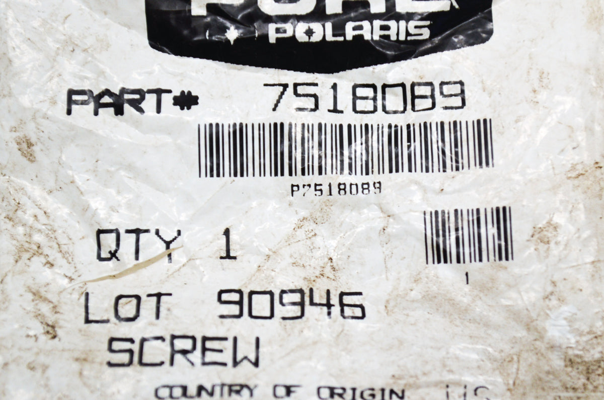 OEM Victory 7518089 Screw NOS
