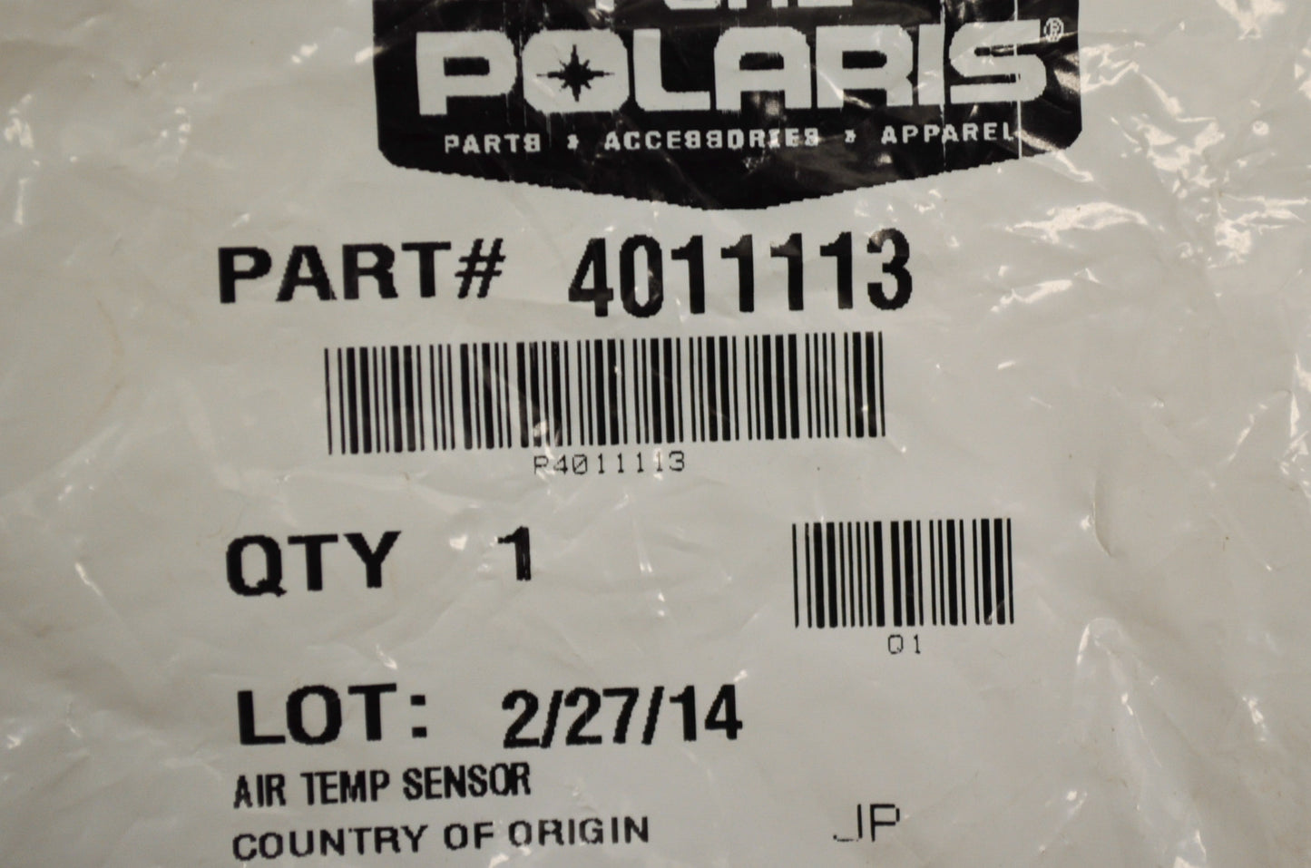 New OEM Polaris Air Temp Sensor NOS