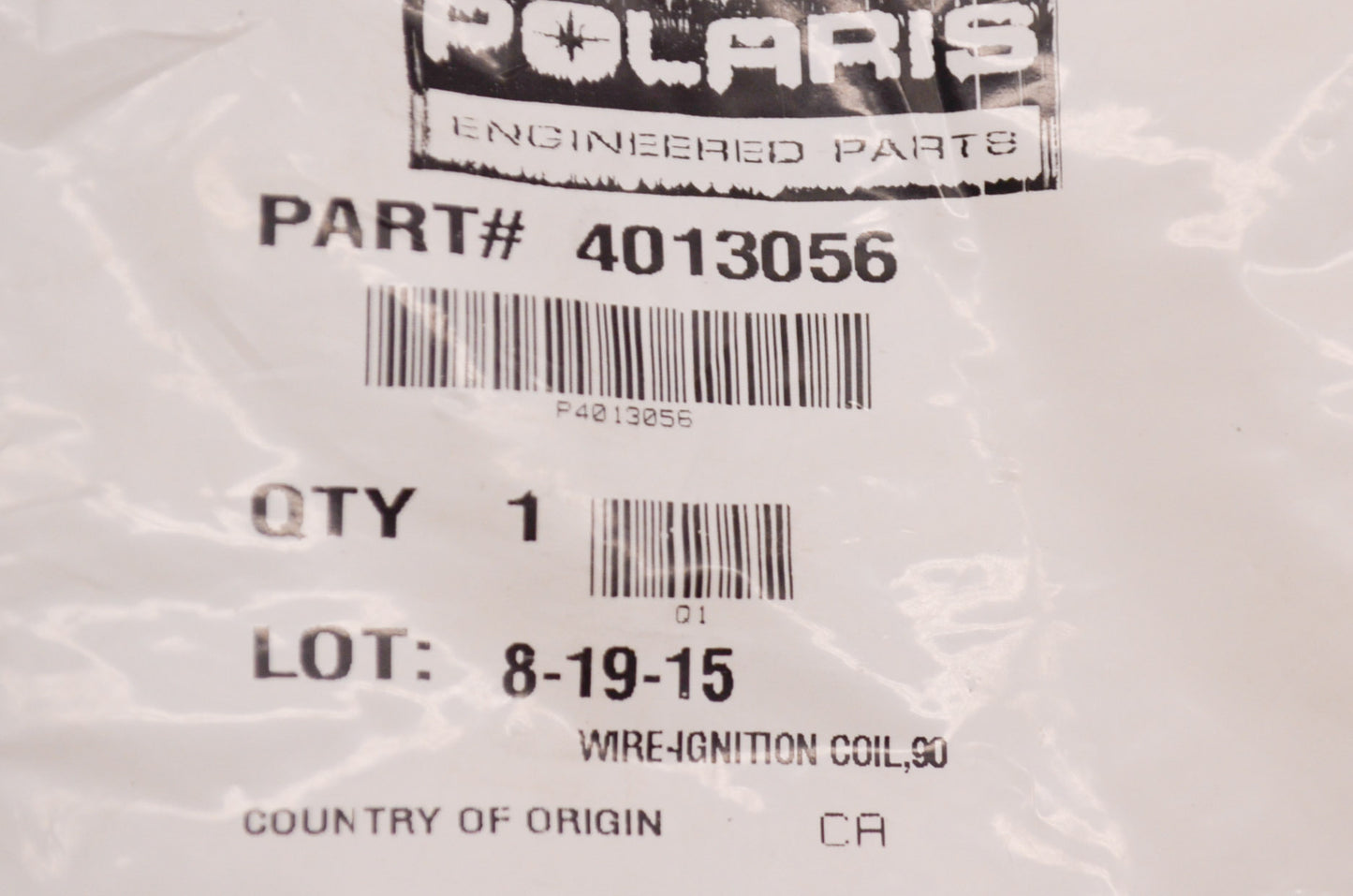 New OEM Polaris Ignition Coil Wire NOS
