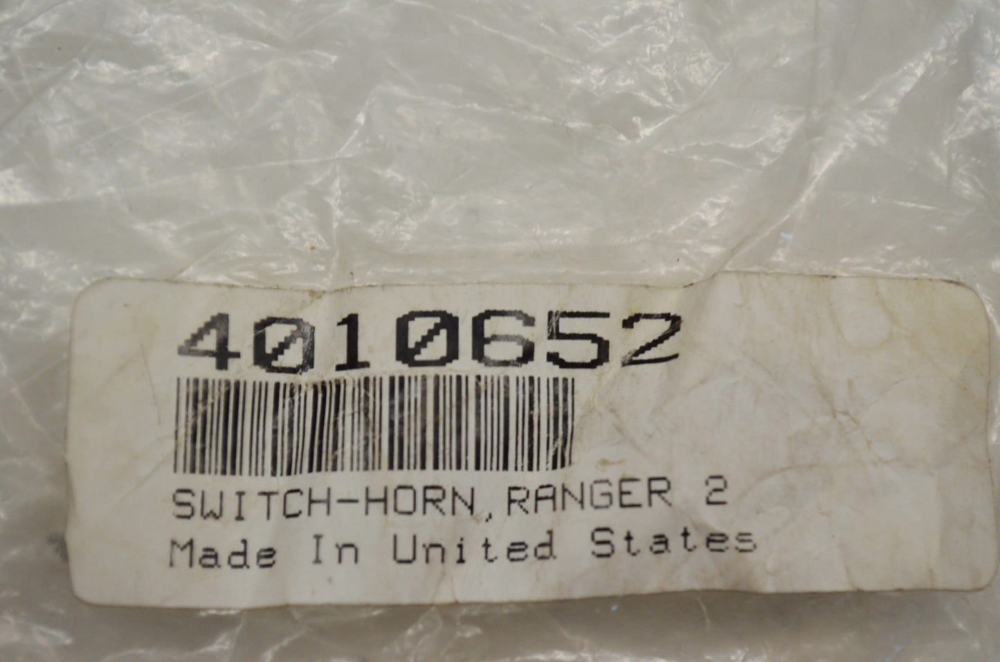 New OEM Polaris Horn Switch NOS