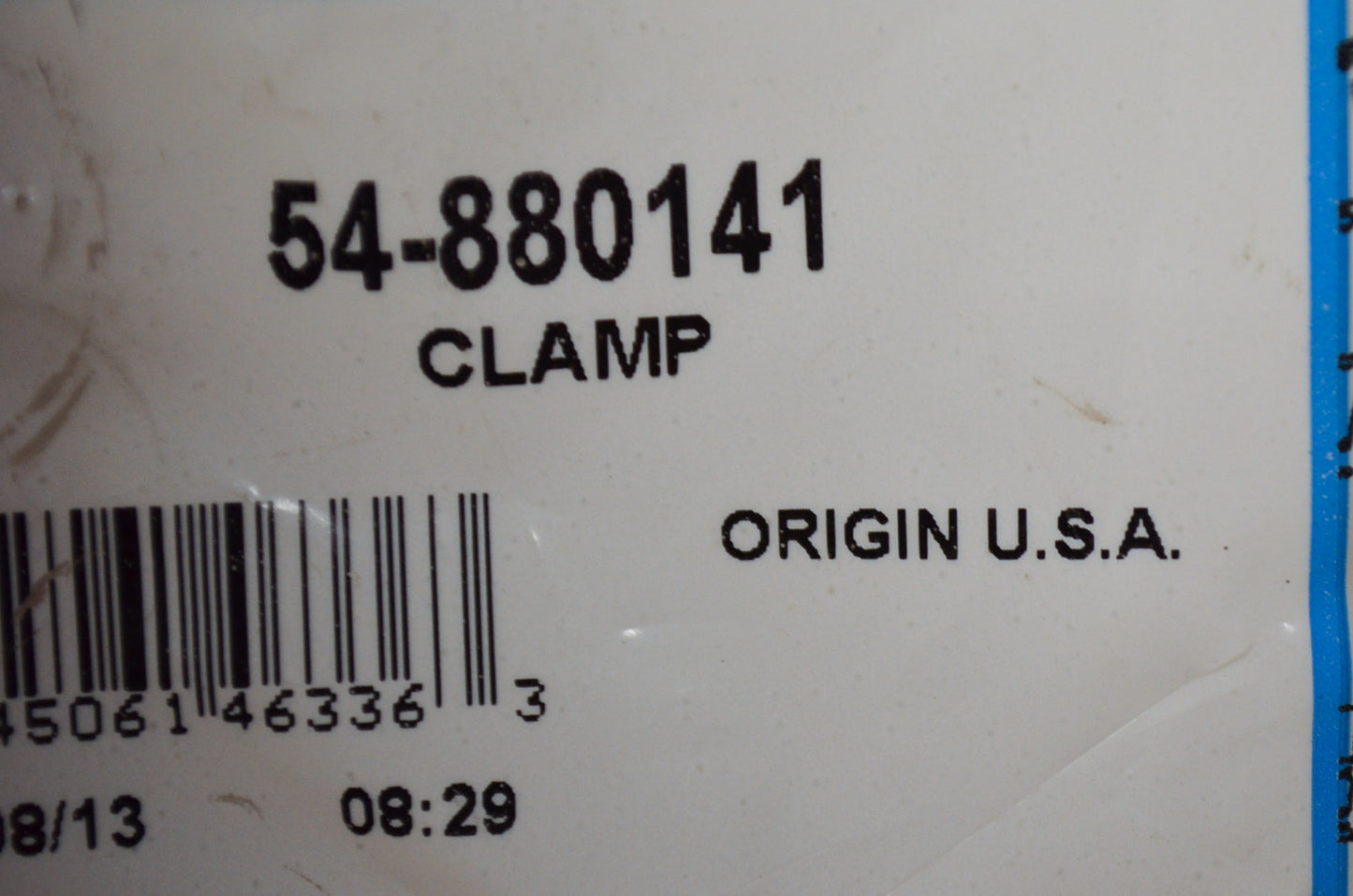 OEM Mercury 54-880141 Clamp NOS