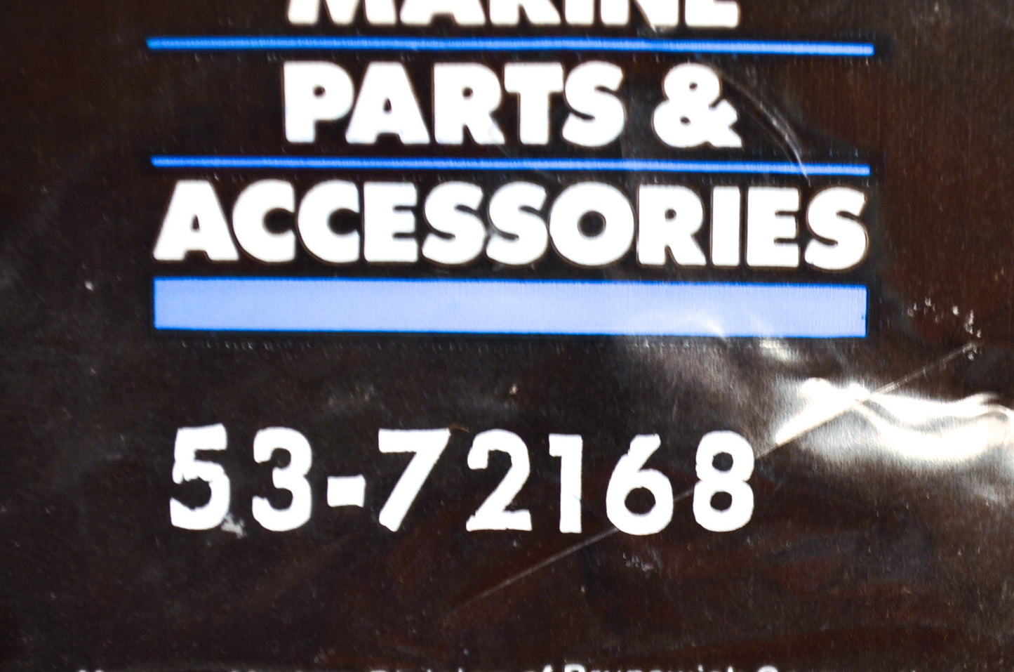 OEM Mercury 53-72168 Retaining Ring NOS