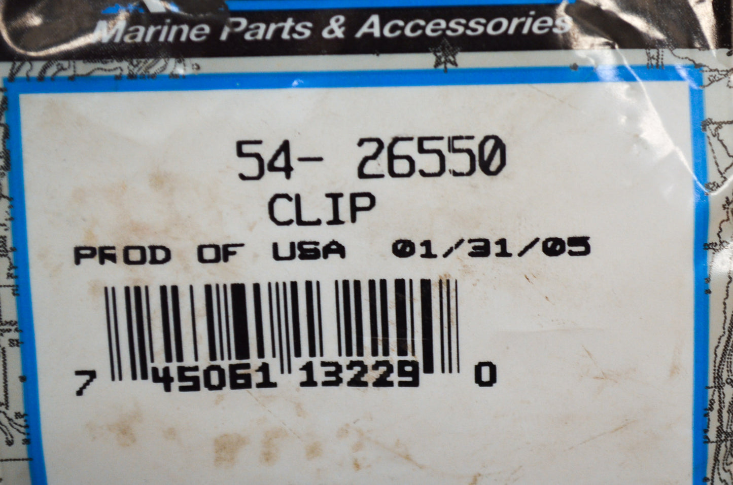 New OEM Mercury Clip NOS