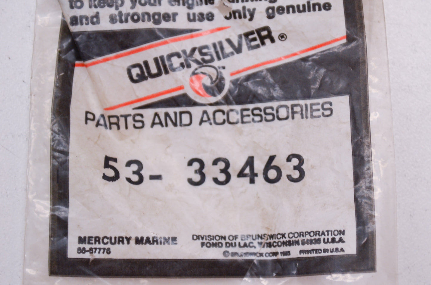 New OEM Mercury Retaining Ring QTY 3 NOS