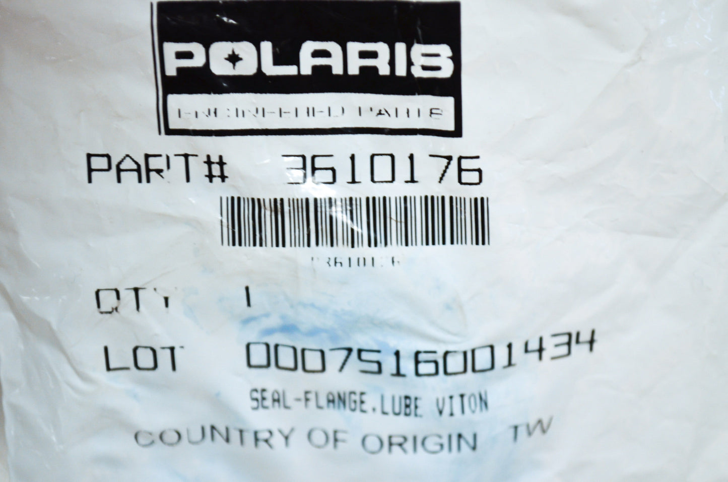 New OEM Polaris Flange Seal NOS