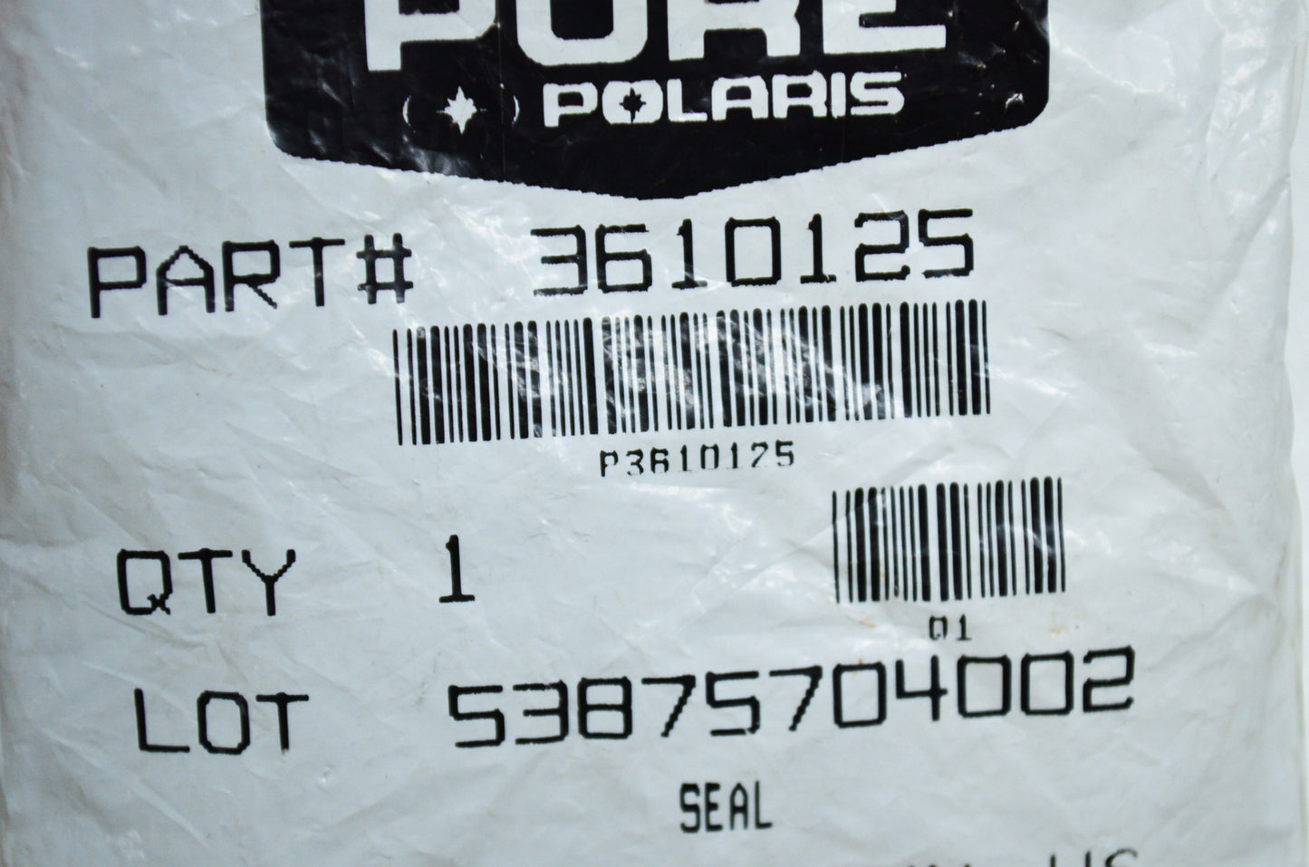 OEM Polaris 3610125 Seal NOS