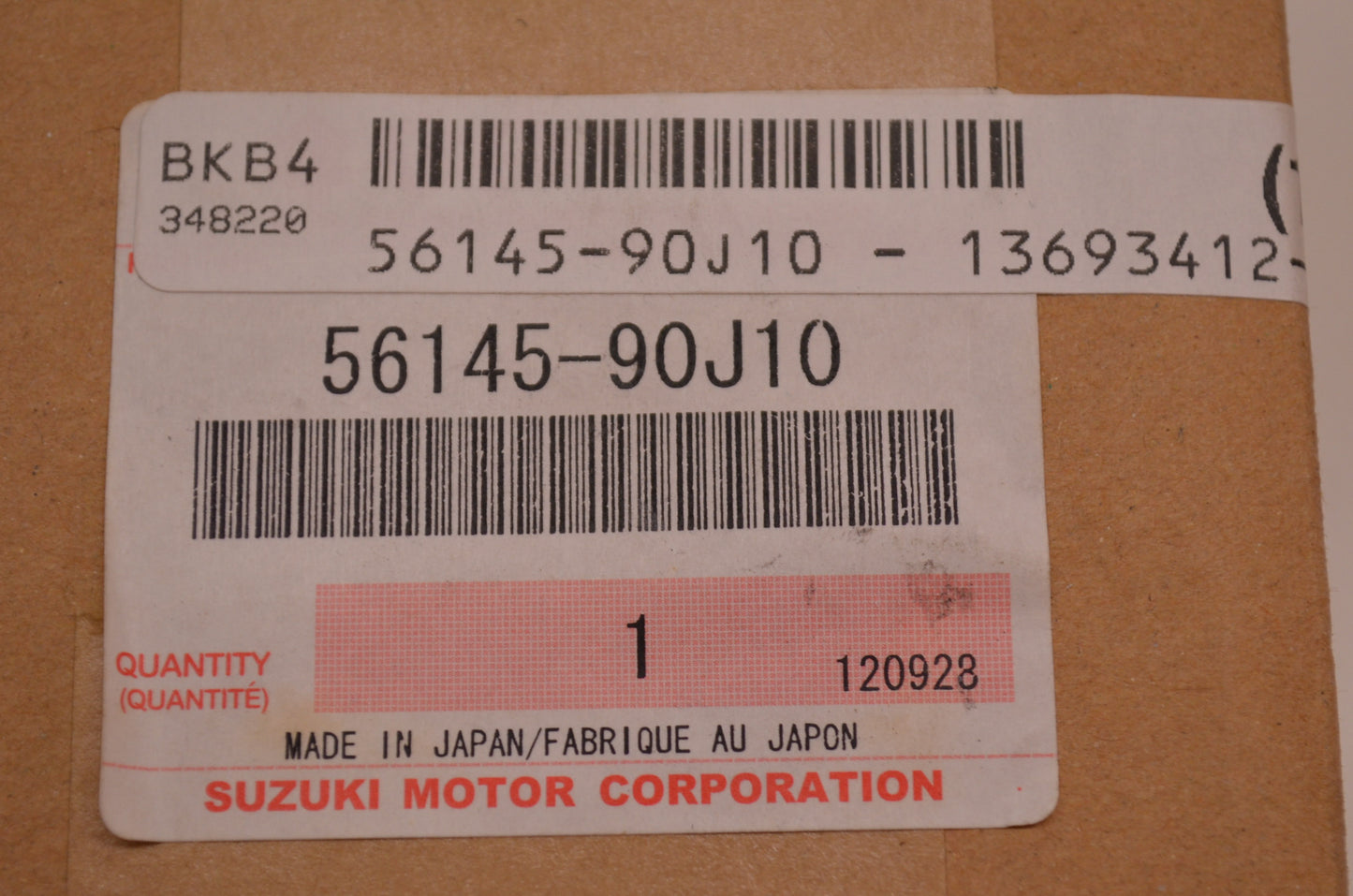 OEM Suzuki 56145-90J10 Shift Cam Housing NOS