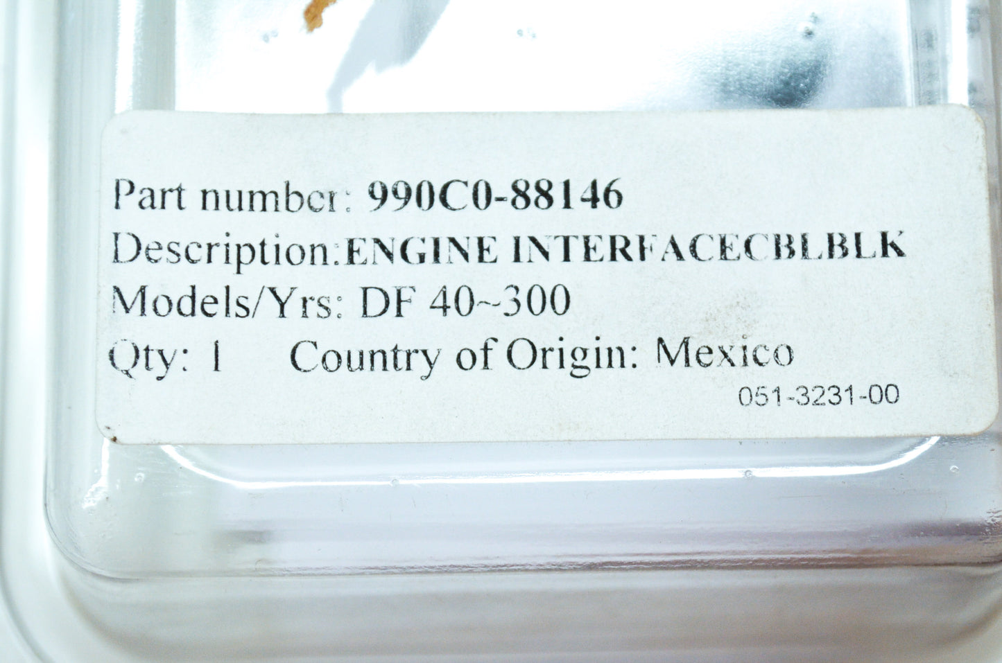 New OEM Suzuki Engine Interface Cable NOS