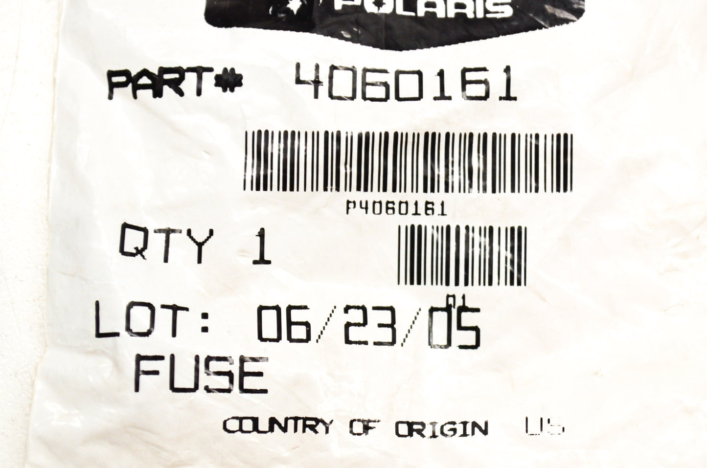 New OEM Polaris 3 Amp Fuse NOS